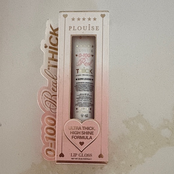 Plouise 0-100 Real Thick Pink Lip Gloss - Picture 1 of 5